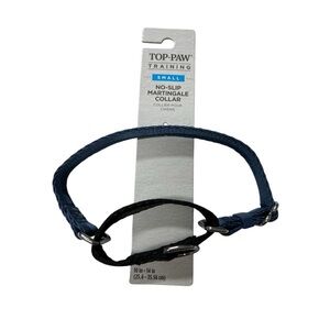 Top Paw No-Slip Martingale Dog Collar Small